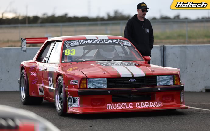 Jason Waye and his Ford Cortina