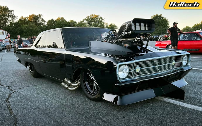 Blaine Johnson and his Dodge Dart