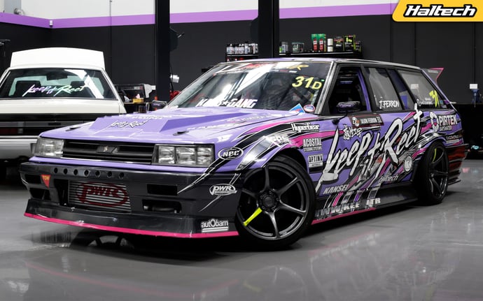 Jason and his Nissan Skyline R31 Wagon