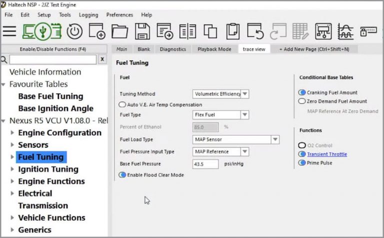 Short and Long Term Fuel Trim - Haltech