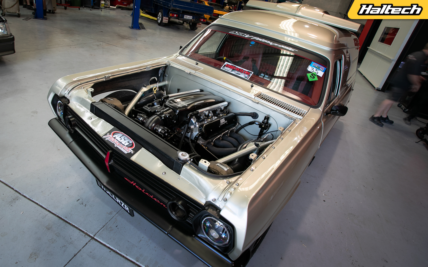 Twin Turbo LS Holden Panel Van